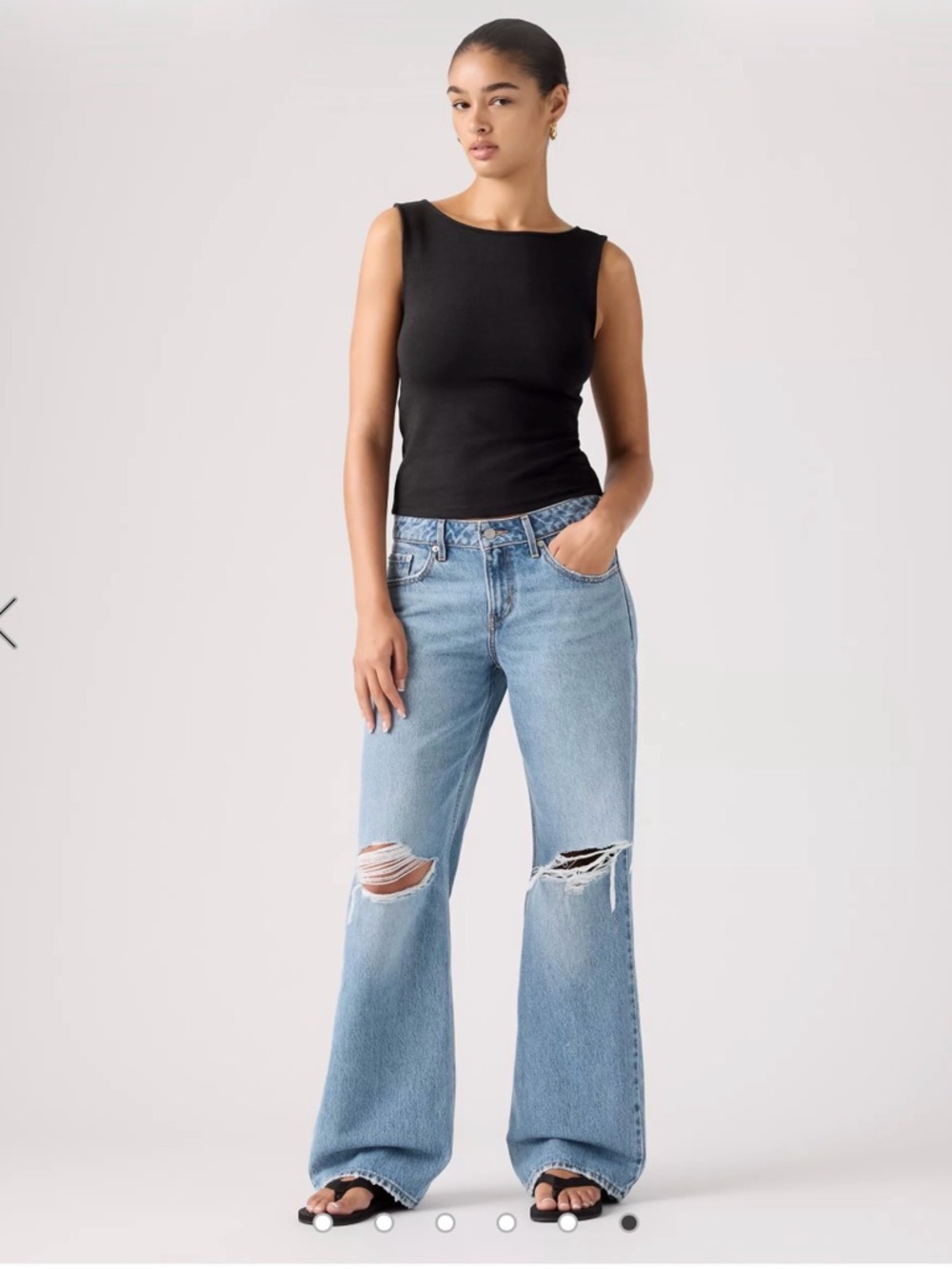 Levi’s LOW LOOSE LIGHTWEIGHT WOMEN'S JEANS Straight Legs 27x32